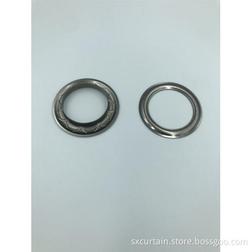 High Quality Geese Pattern Bright Nickel Curtain Eyelet